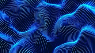 抽象的数字波浪