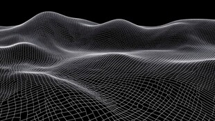 抽象的数字地形