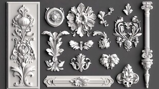 复古建筑装饰元素