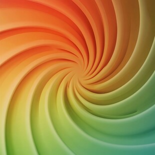 彩色漩涡抽象图案