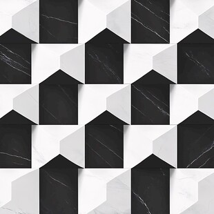 几何图案的 marble纹理
