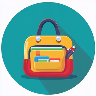 书包里的学习必需品