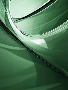 抽象绿色波浪