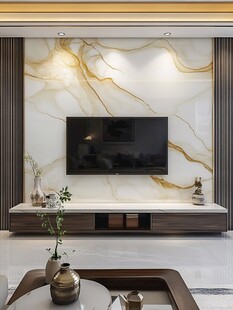 现代客厅电视背景墙设计