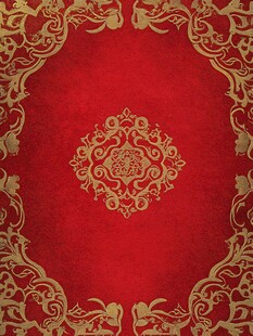 红金丝织锦纹背景