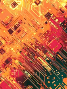 复杂的电子电路板