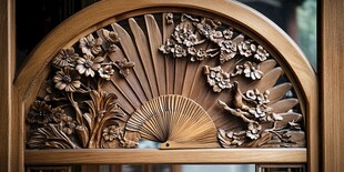 纵横交错的木雕艺术