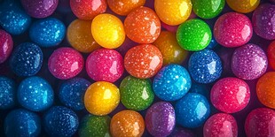 五彩斑斓的糖果世界