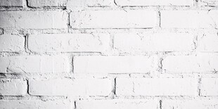 白色砖墙的纹理和图案