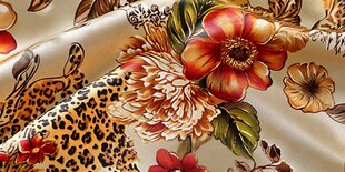 异国风情花卉图案