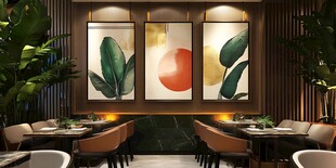 现代餐厅的室内设计