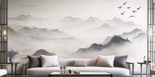 山水画风格的室内设计