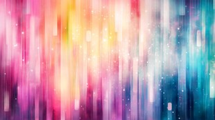 多彩的抽象数字艺术