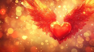 燃烧的心脏与翅膀