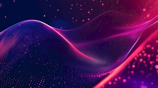 抽象的数字波浪