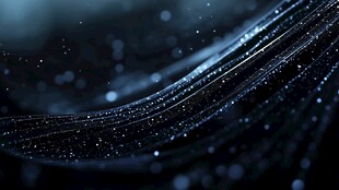 抽象的数字波浪