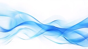 抽象的蓝色波浪