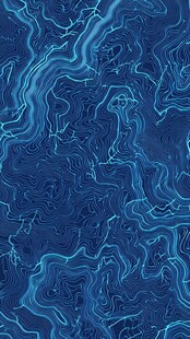 抽象的数字地形图