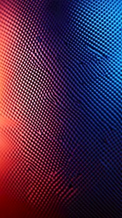 红蓝光影下的点阵纹理