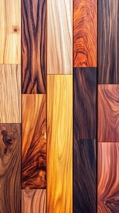木纹拼贴画