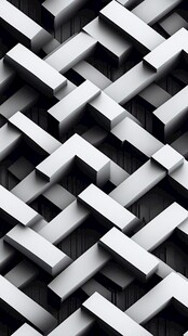 几何迷宫的艺术