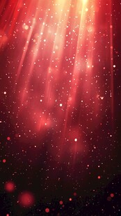 红光粒子抽象背景