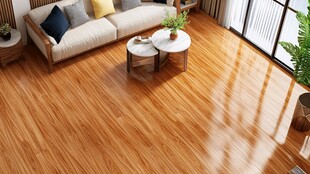 现代客厅木地板装饰风格