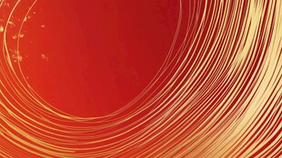 红色漩涡抽象图案