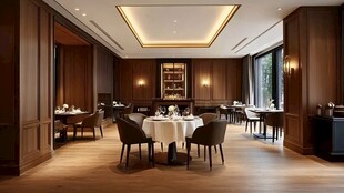 精致餐厅内部