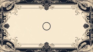 复古风格装饰框架