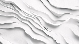 白色波浪纹理抽象图案