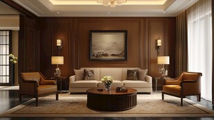 现代风格客厅设计