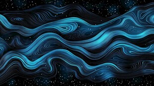 抽象的宇宙漩涡