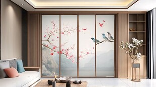 桃花鸟语 宁静之境