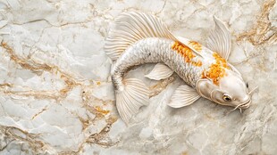 金鱼与大理石
