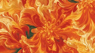 火热的抽象艺术