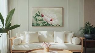 现代简约风格客厅装饰画