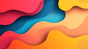 流体动力学抽象画