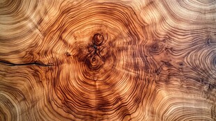 木纹纹理年轮同心圆自然纹理木材表面纹路图案