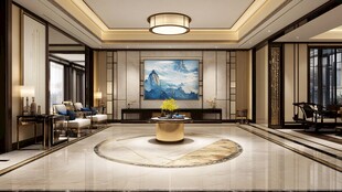 现代豪华客厅设计