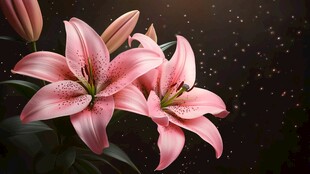 星光下的百合之恋