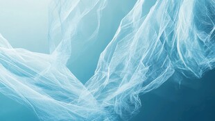 抽象的海洋之舞