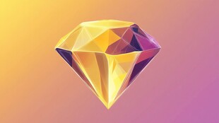 多彩钻石艺术品