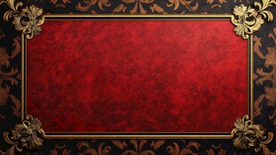 古董风格红色背景