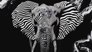 斑马大象的神秘面纱