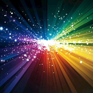 彩虹光谱的爆发