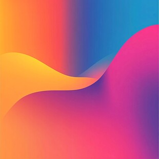色彩斑斓的抽象渐变形状