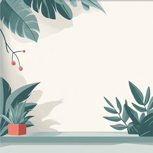 热带植物与简约空间