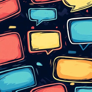 多彩对话框图案