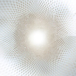 白色圆点隧道光影效果
